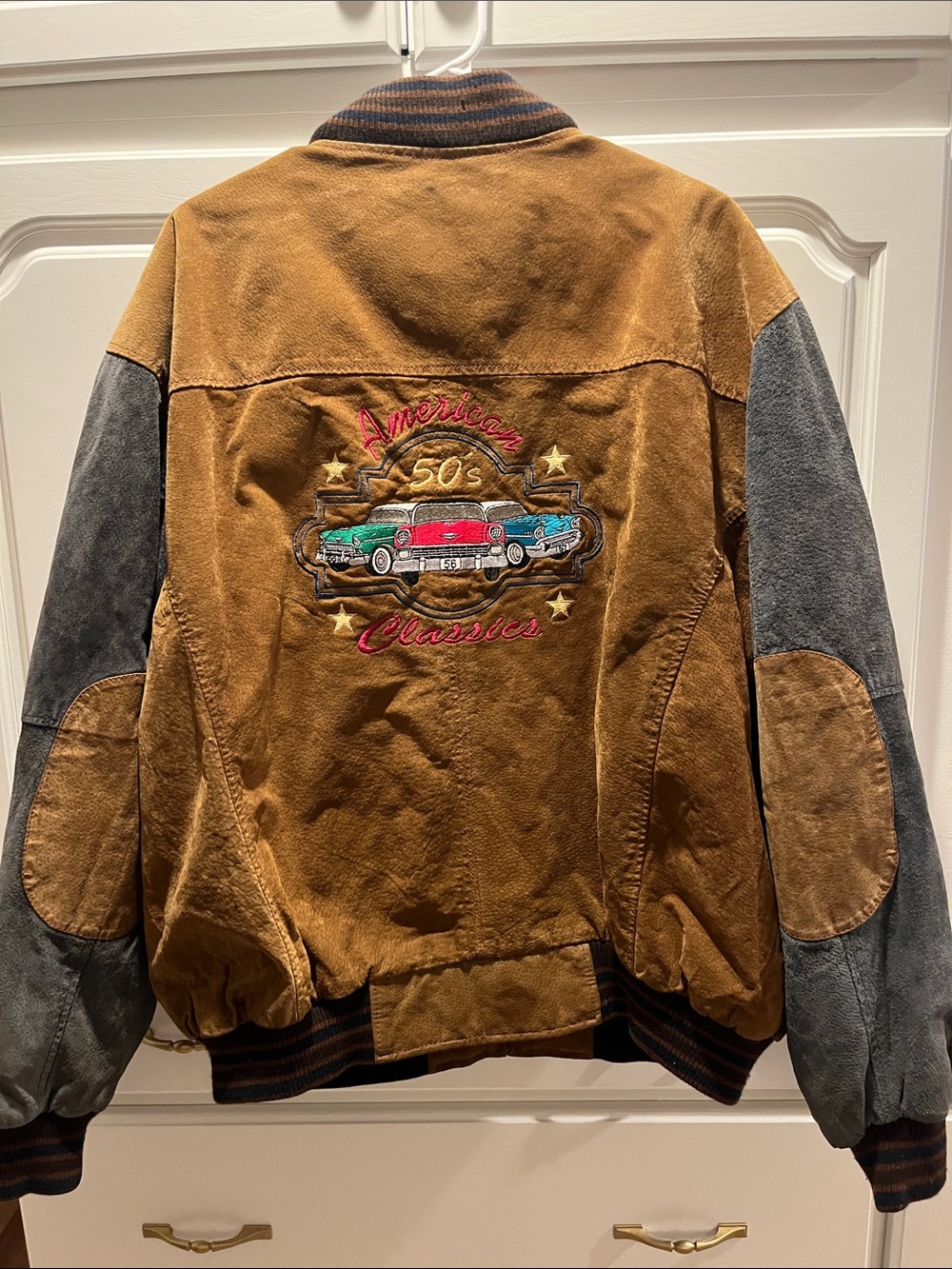 Vintage Varsity Princeton, N.J Men’s Leather Jacket Size XXL
